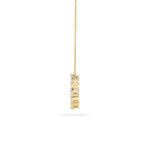 2CTW Round Shaped Lab Grown Diamond (F/VS) Circle Pendant in 14K Gold