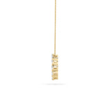 2CTW Round Shaped Lab Grown Diamond (F/VS) Circle Pendant in 14K Gold