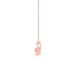 2CTW Round Shaped Lab Grown Diamond (F/VS) Split Bale Solitaire Pendant in 14K Gold