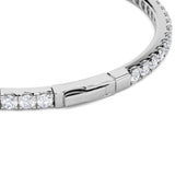 5.5CTW Round Shaped Lab Grown Diamond (GVS)  Bracelet in 14K Gold