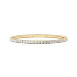 5.5CTW Round Shaped Lab Grown Diamond (G/VS)  Bracelet in 14K Gold