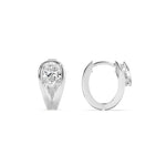 1.5CTW Oval Shaped Lab Grown Diamond (F/VS) Fashion Earrings in 14K Gold