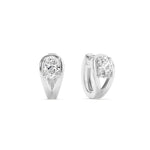1.5CTW Oval Shaped Lab Grown Diamond (F/VS) Fashion Earrings in 14K Gold