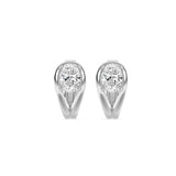 1.5CTW Oval Shaped Lab Grown Diamond (F/VS) Fashion Earrings in 14K Gold