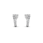 1.25CTW Pear Shaped Lab Grown Diamond (F/VS) Fashion Earrings in 14K Gold