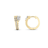 1.25CTW Pear Shaped Lab Grown Diamond (F/VVS) Fashion Earrings in 14K Gold