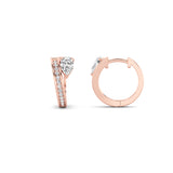 1.25CTW Pear Shaped Lab Grown Diamond (F/VS) Fashion Earrings in 14K Gold