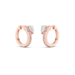 1.25CTW Pear Shaped Lab Grown Diamond (F/VS) Fashion Earrings in 14K Gold
