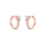 1.25CTW Pear Shaped Lab Grown Diamond (F/VS) Fashion Earrings in 14K Gold