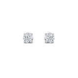0.25CTW Round Shaped Lab Grown Diamond (F/VS) Stud Earrings in 14K Gold