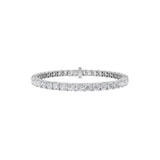 14CTW Round Shaped Lab Grown Diamond (F/VS) Classic Tennis Bracelet in 14K Gold