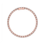 9.75CTW Round Shaped Lab Grown Diamond (F/VS) Classic Tennis Bracelet in 14K Gold