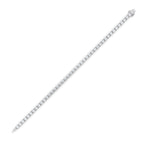 10CTW Round Shaped Lab Grown Diamond (F/VS) Tennis Bracelet in 14K Gold