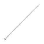 5.5CTW Oval Shaped Lab Grown Diamond (F/VS) Tennis Bracelet in 14K Gold