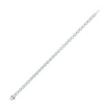 5.5CTW Oval Shaped Lab Grown Diamond (F/VS) Tennis Bracelet in 14K Gold