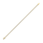 8CTW Round Shaped Lab Grown Diamond (F/VS)  Bracelet in 14K Gold