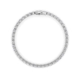 9CTW Round Shaped Lab Grown Diamond (F/VS) Tennis Bracelet in 14K Gold