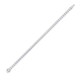 9CTW Round Shaped Lab Grown Diamond (F/VS) Tennis Bracelet in 14K Gold