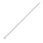 6.75CTW Oval Shaped Lab Grown Diamond (F/VS) Bracelet in 14K Gold
