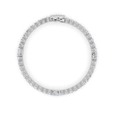 10CTW Pear Shaped Lab Grown Diamond (F/VS) East West Station Bracelet in 14K Gold