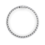 16.5CTW Marquise Shaped Lab Grown Diamond (F/VS) Angled Line Bracelet in 14K Gold