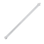 16.5CTW Marquise Shaped Lab Grown Diamond (F/VS) Angled Line Bracelet in 14K Gold