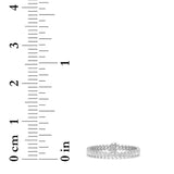 16.5CTW Marquise Shaped Lab Grown Diamond (F/VS) Angled Line Bracelet in 14K Gold