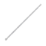 4CTW Mix Shaped Lab Grown Diamond (G/VS) Bracelet in 14K Gold