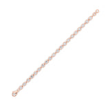 4CTW Mix Shaped Lab Grown Diamond (G/VS) Bracelet in 14K Gold
