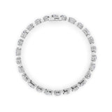 10.25CTW Mix Shaped Lab Grown Diamond (F/VS) Bracelet in 14K Gold