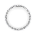 13CTW Round Shaped Lab Grown Diamond (F/VS) Cluster Bracelet in 14K Gold