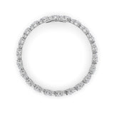 13CTW Round Shaped Lab Grown Diamond (F/VS) Cluster Bracelet in 14K Gold