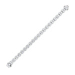 13CTW Round Shaped Lab Grown Diamond (F/VS) Cluster Bracelet in 14K Gold