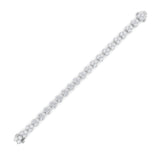 13CTW Round Shaped Lab Grown Diamond (F/VS) Cluster Bracelet in 14K Gold
