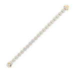 13CTW Round Shaped Lab Grown Diamond (F/VS) Cluster Bracelet in 14K Gold