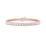 10.25CTW Round Shaped Lab Grown Diamond (F/VS) Bracelet in 14K Gold