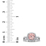 2CTW Elongated Cushion Shaped Lab Grown Diamond (F/VS) Ring in 14K Gold
