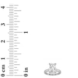 2CTW Radiant Shaped Lab Grown Diamond (F/VVS) Hidden Halo Cathedral Shank Engagement Ring in 14K Gold