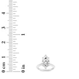 1CTW Marquise Shaped Lab Grown Diamond (F/VS) Knife Edge Shank Solitaire Engagement Ring in 14K Gold