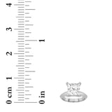 1CTW Princess Shaped Lab Grown Diamond (F/VS) Knife Edge Shank Solitaire Engagement Ring in 14K Gold