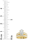 2CTW Oval Shaped Lab Grown Diamond (G/VS) Channel Set Bridal Engagement Ring in 10K Gold