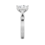 2CTW Elongated Cushion Shaped Lab Grown Diamond (G/VS) Classic Shank Solitaire Engagement Ring in 14K Gold