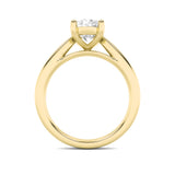 2CTW Oval Shaped Lab Grown Diamond (F/VS) Classic Shank Solitaire Engagement Ring in 14K Gold