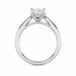 2CTW Pear Shaped Lab Grown Diamond (F/VS) Classic Shank Solitaire Engagement Ring in 14K Gold