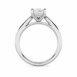 2CTW Pear Shaped Lab Grown Diamond (F/VS) Classic Shank Solitaire Engagement Ring in 14K Gold