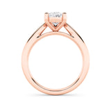 2CTW Pear Shaped Lab Grown Diamond (F/VS) Classic Shank Solitaire Engagement Ring in 14K Gold