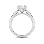 1.5CTW Round Shaped Lab Grown Diamond (F/VS) Classic Shank Solitaire Engagement Ring in 14K Gold