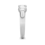 2CTW Emerald Shaped Lab Grown Diamond (F/VS) Five Stone Band Ring in 14K Gold