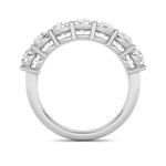2CTW Round Shaped Lab Grown Diamond (F/VS) Seven Stone Band Ring in 14K Gold