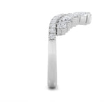 1.5CTW Pear Shaped Lab Grown Diamond (G/VS) Fancy Contour Ring in 14K Gold